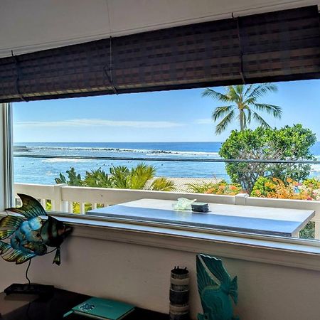 Seaside Retreat Condo Kailua-Kona Bagian luar foto