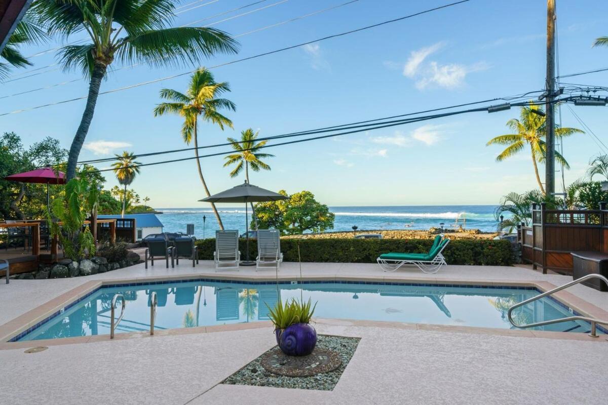 Seaside Retreat Condo Kailua-Kona Bagian luar foto