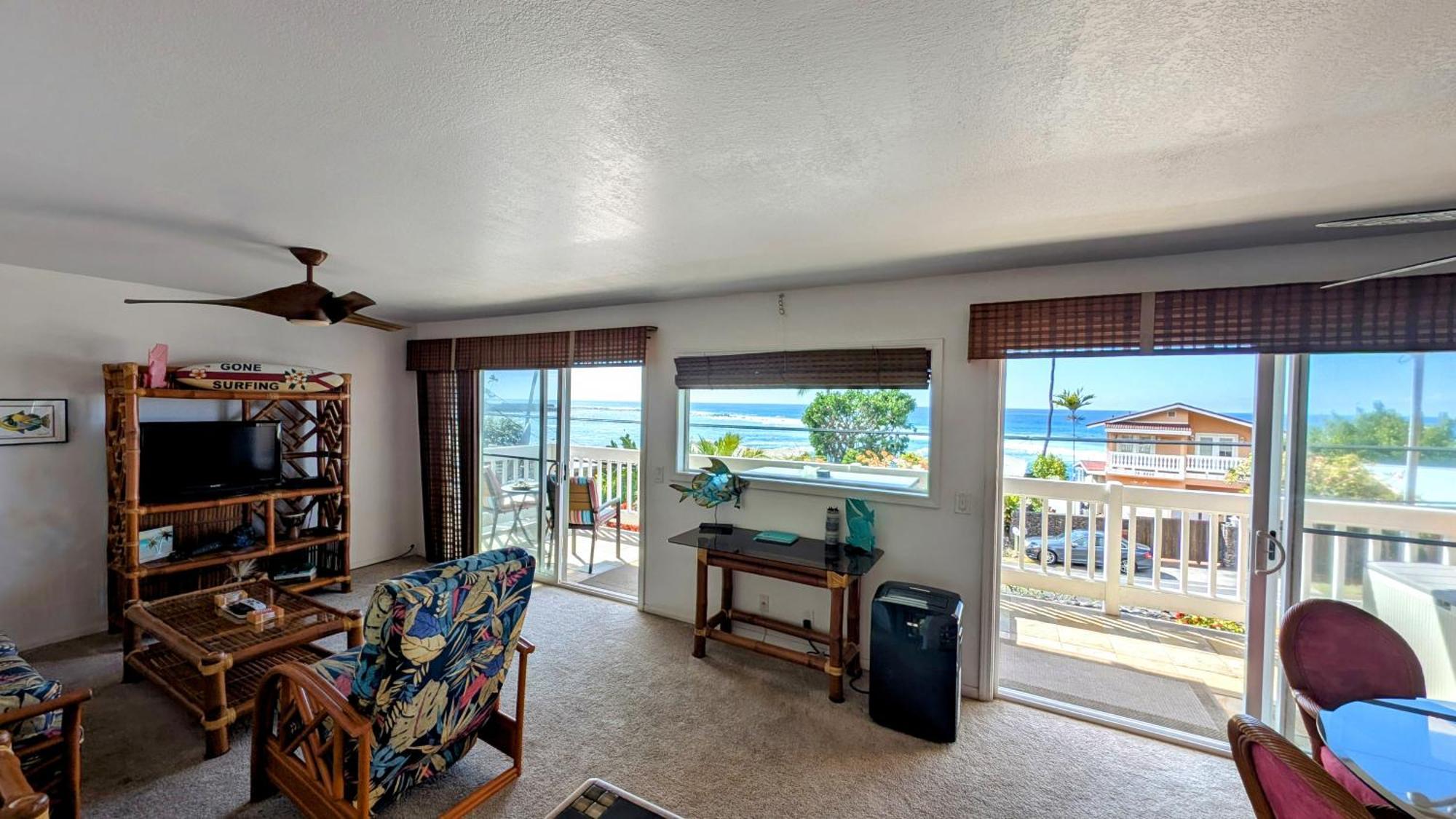 Seaside Retreat Condo Kailua-Kona Bagian luar foto