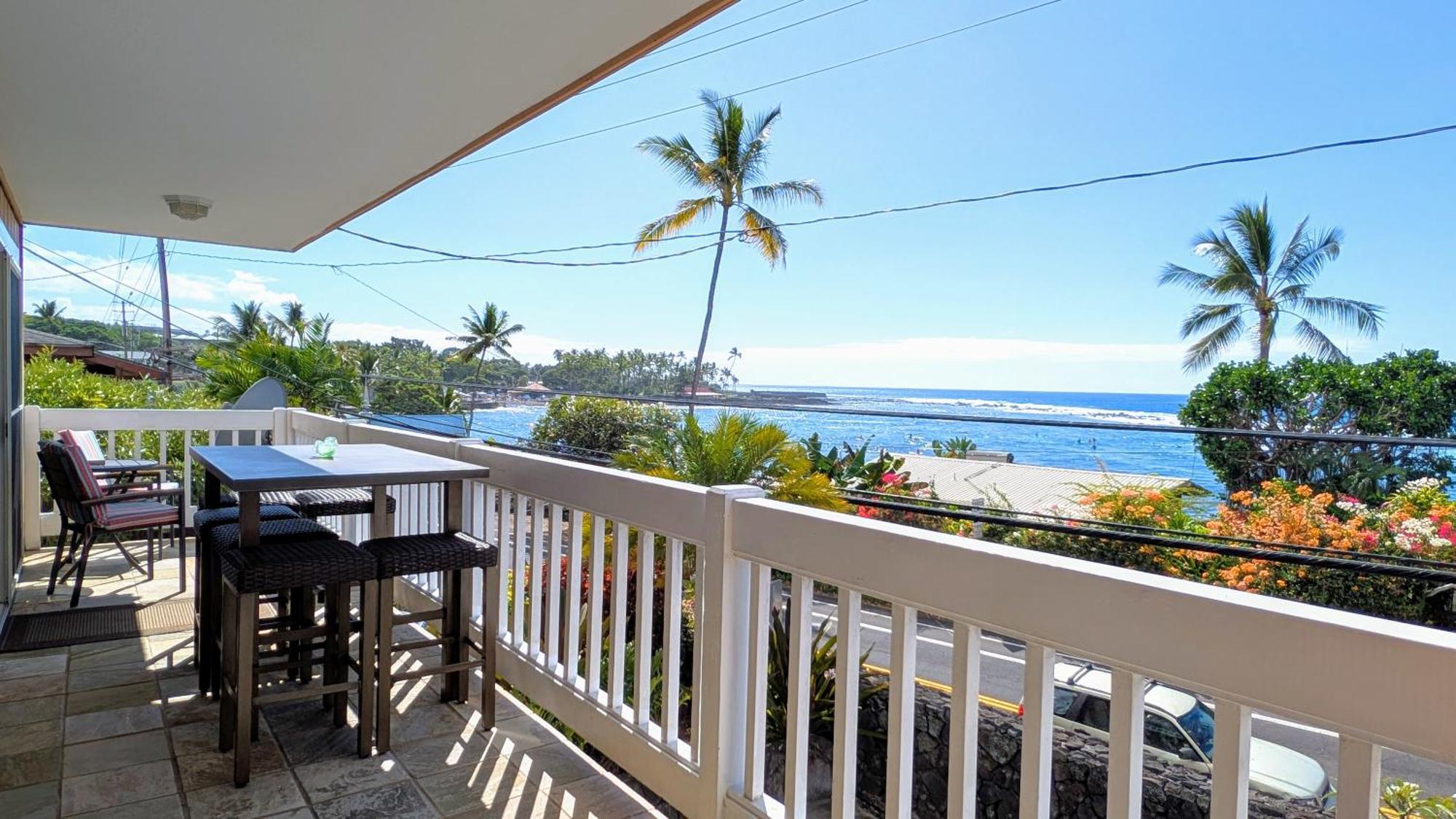 Seaside Retreat Condo Kailua-Kona Bagian luar foto